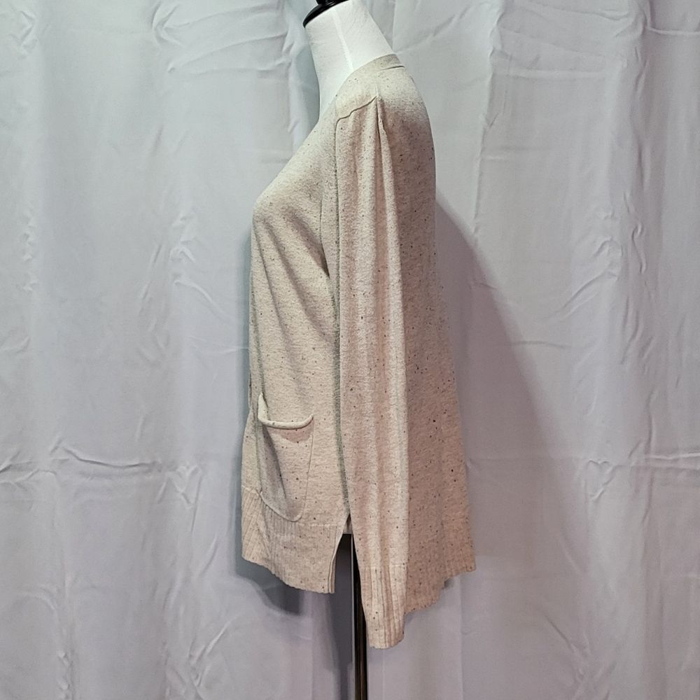 Mossimo Women's Cream Long Sleeve Cardigan Size Small EUC - Picture 6 of 8